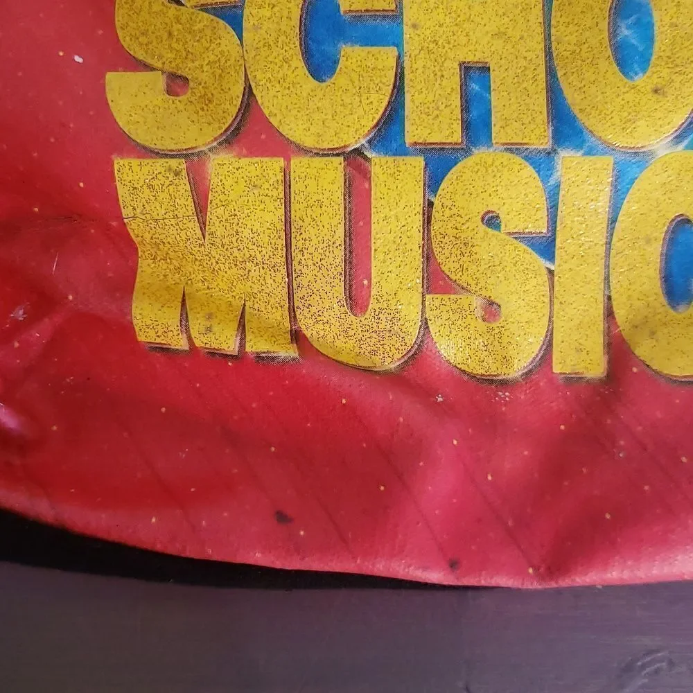 Vintage Brightly Colored Avon High School Musical Tote Bag